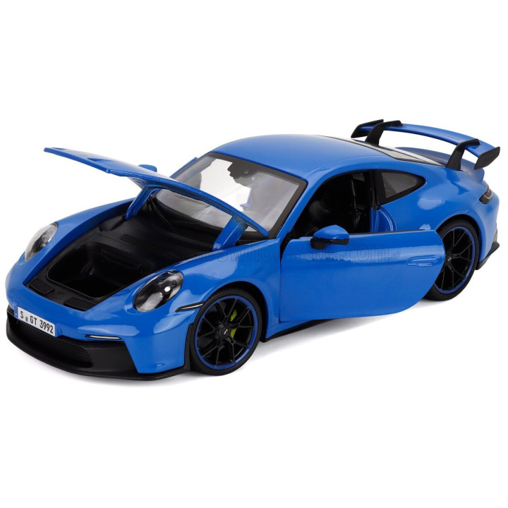 MAISTO PORSCHE 911 992 GT3 COUPE 2022 - BLUE 1/18