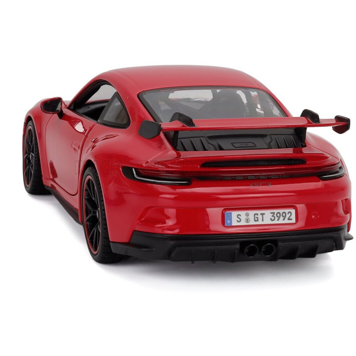 MAISTO PORSCHE 911 992 GT3 COUPE 2022 - RED 1/18
