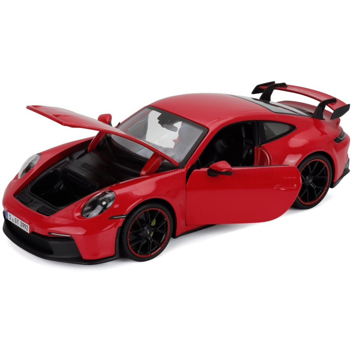 MAISTO PORSCHE 911 992 GT3 COUPE 2022 - RED 1/18