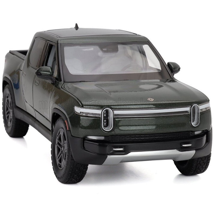 MAISTO RIVIAN R1T PICK-UP DOUBLE CABINE 2025 - GREEN 1/18