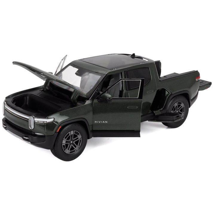 MAISTO RIVIAN R1T PICK-UP DOUBLE CABINE 2025 - GREEN 1/18