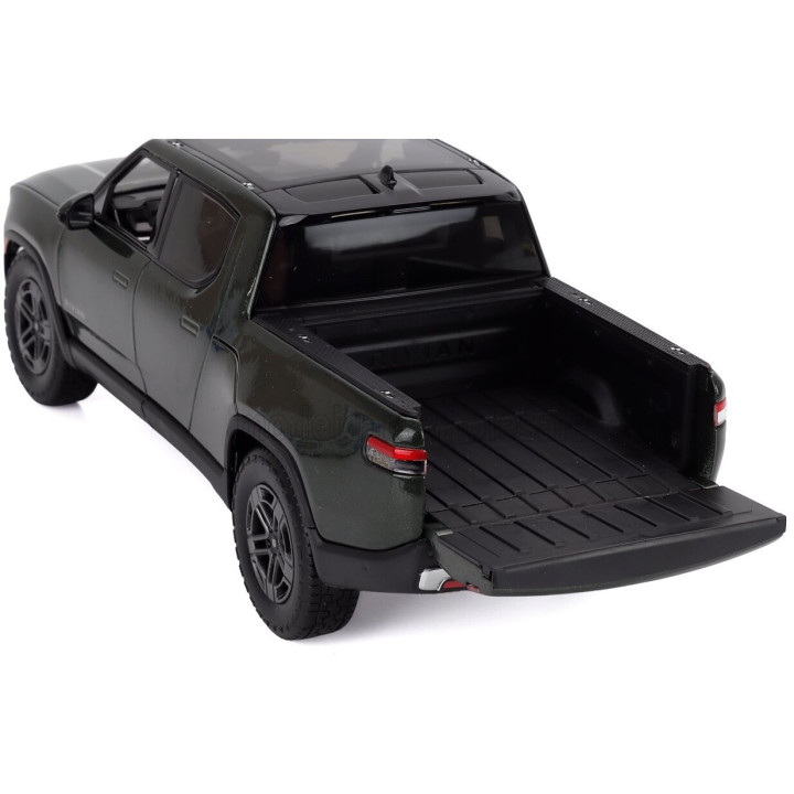 MAISTO RIVIAN R1T PICK-UP DOUBLE CABINE 2025 - GREEN 1/18
