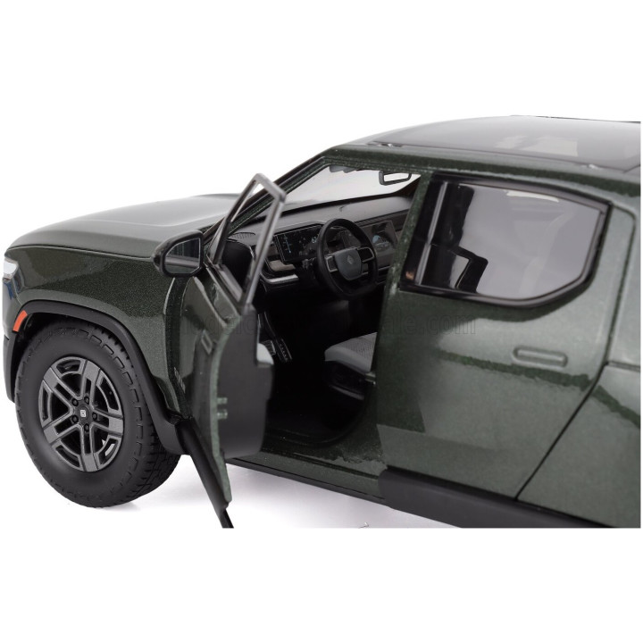 MAISTO RIVIAN R1T PICK-UP DOUBLE CABINE 2025 - GREEN 1/18
