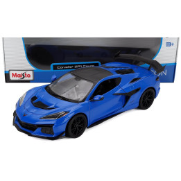 MAISTO CHEVROLET CORVETTE ZR1 COUPE 2024 - BLUE 1/18
