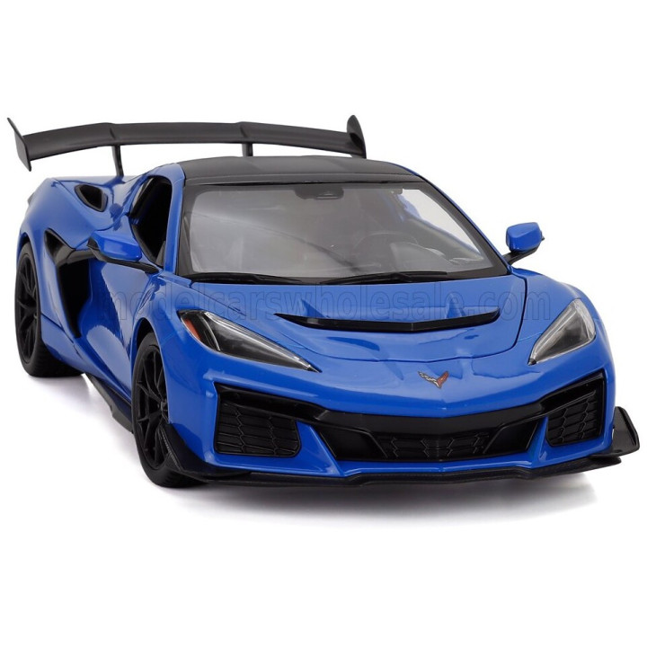 MAISTO CHEVROLET CORVETTE ZR1 COUPE 2024 - BLUE 1/18