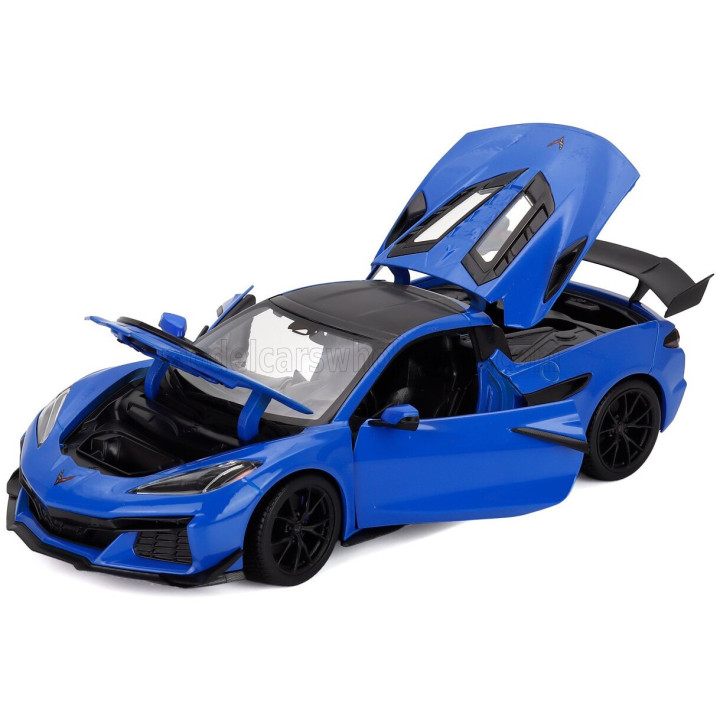 MAISTO CHEVROLET CORVETTE ZR1 COUPE 2024 - BLUE 1/18