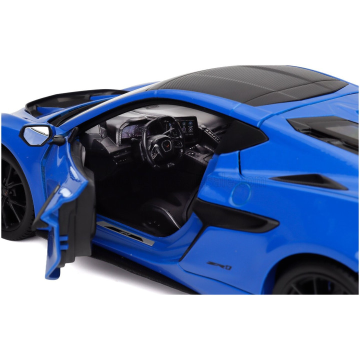 MAISTO CHEVROLET CORVETTE ZR1 COUPE 2024 - BLUE 1/18