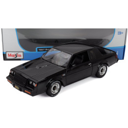 MAISTO BUICK GRAND NATIONAL 1987 - BLACK 1/18