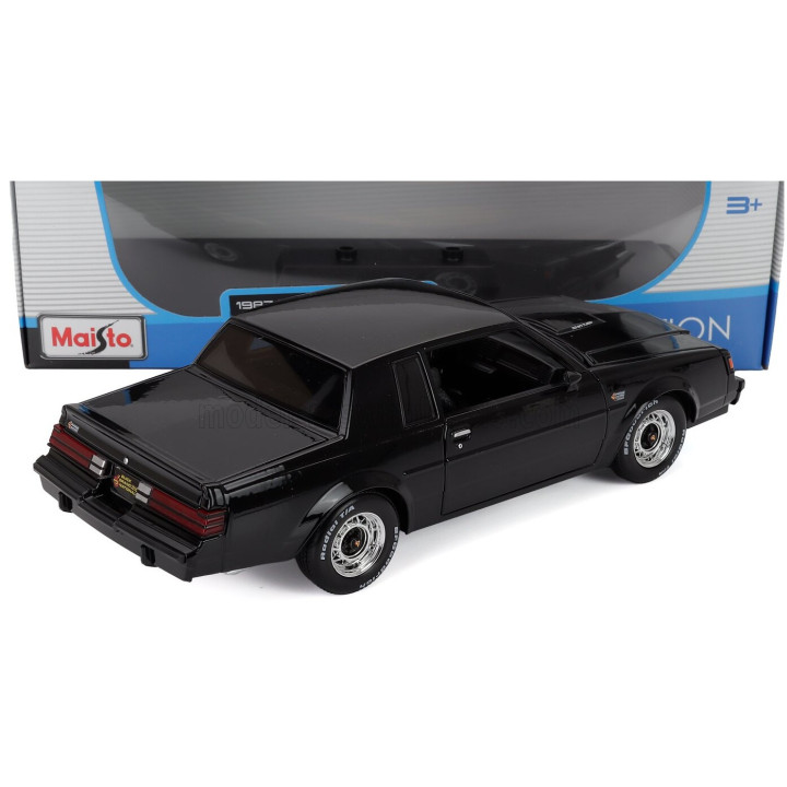 MAISTO BUICK GRAND NATIONAL 1987 - BLACK 1/18
