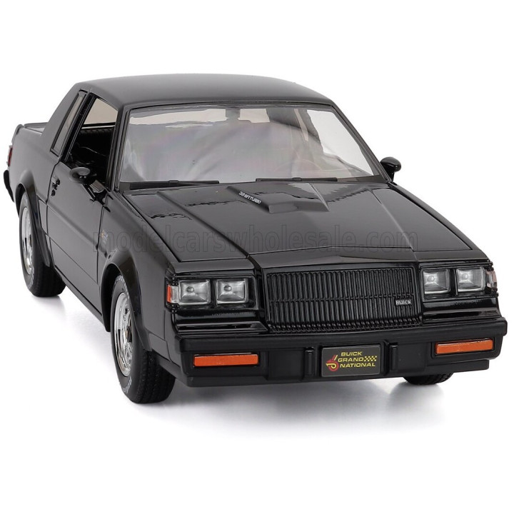 MAISTO BUICK GRAND NATIONAL 1987 - BLACK 1/18