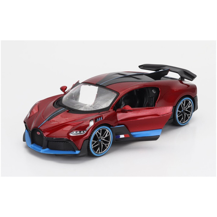 MAISTO BUGATTI DIVO 2018 - RED MET 1/24