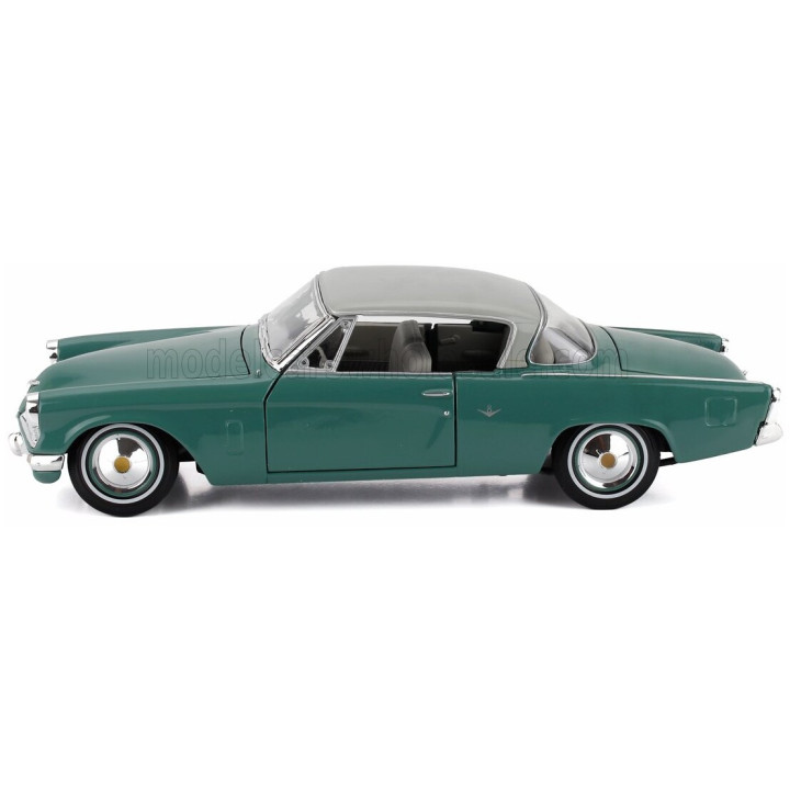 MAISTO STUDEBAKER STARLINER 1953 - GREY ROOF - GREEN 1/18