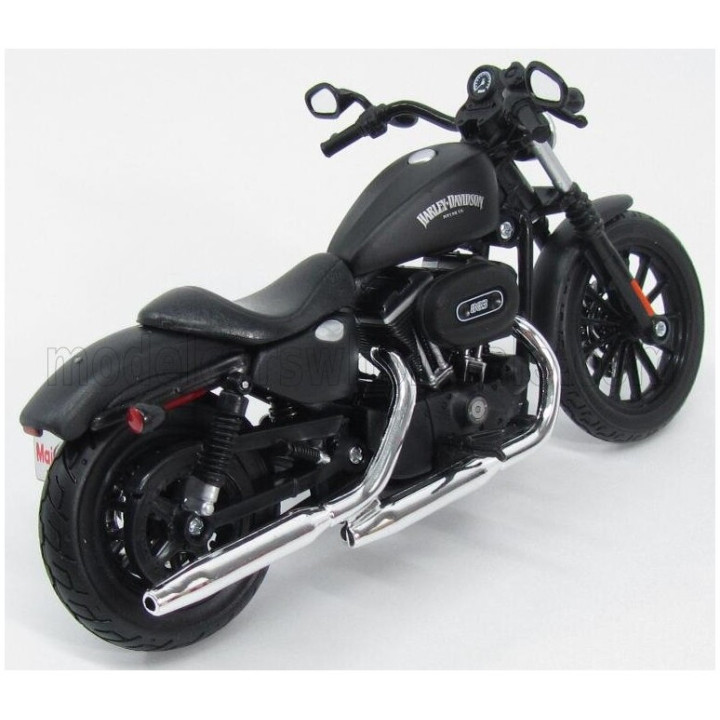 MAISTO HARLEY DAVIDSON SPORTSTER IRON 883 2014 - MATT BLACK 1/12