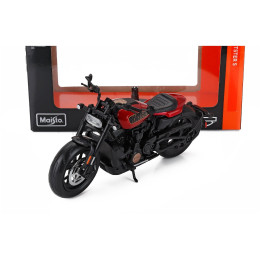 MAISTO HARLEY DAVIDSON SPORSTER S 2024 - RED BLACK 1/12