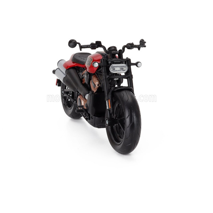 MAISTO HARLEY DAVIDSON SPORSTER S 2024 - RED BLACK 1/12