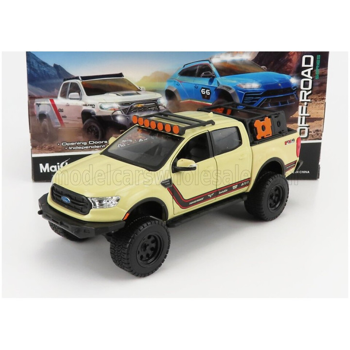 MAISTO FORD USA RANGE PICK-UP FX-4 2019 - CREAM 1/27