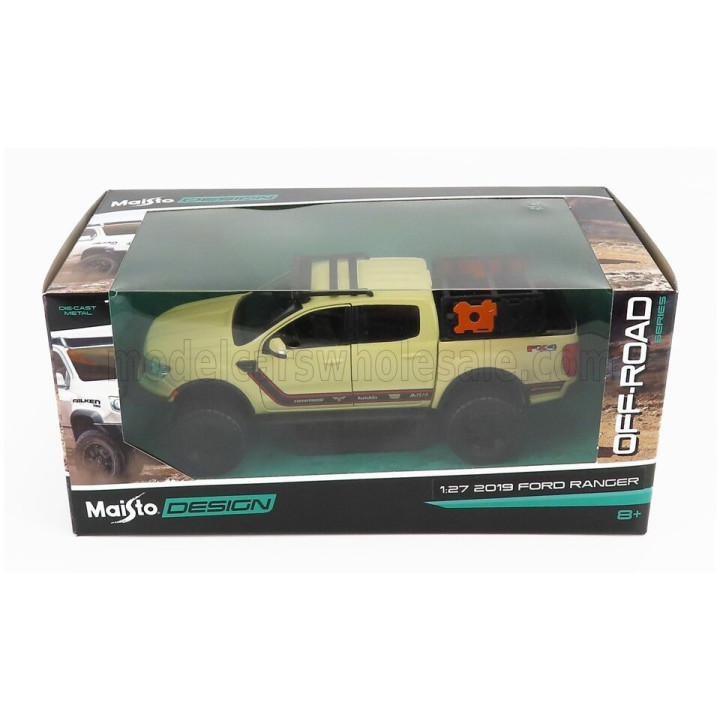 MAISTO FORD USA RANGE PICK-UP FX-4 2019 - CREAM 1/27