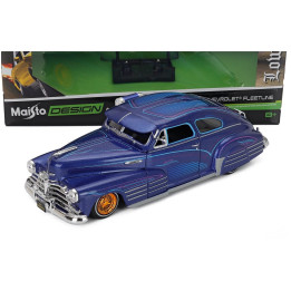 MAISTO CHEVROLET FLEETLINE AEROSEDAN CUSTOM 1948 - BLUE 1/24