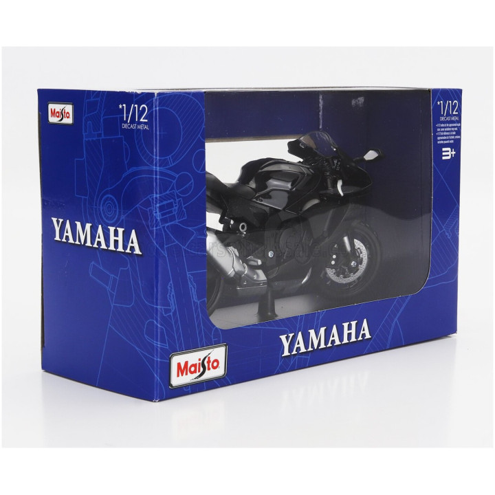 MAISTO YAMAHA YZF-R1 2021 - BLACK 1/12