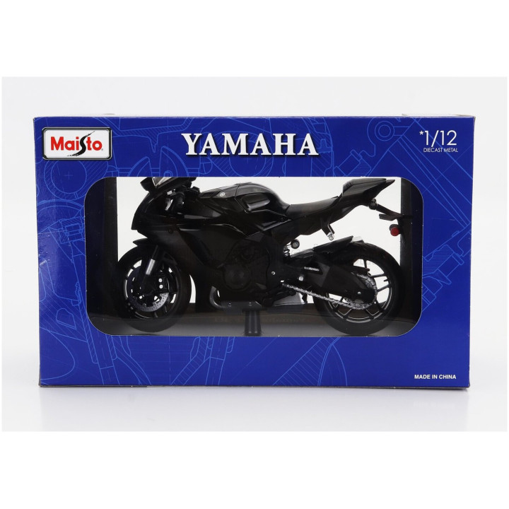 MAISTO YAMAHA YZF-R1 2021 - BLACK 1/12