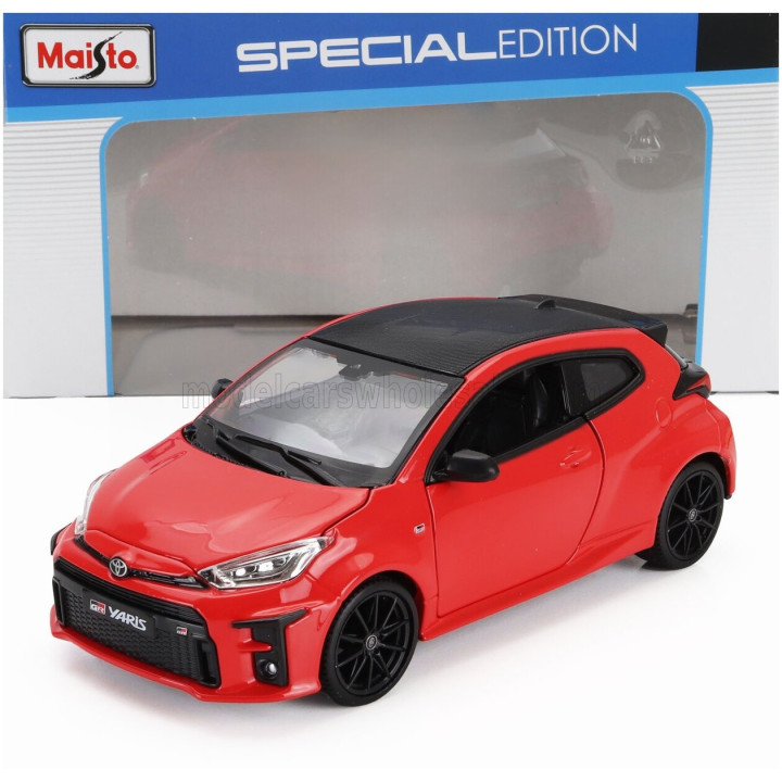 MAISTO TOYOTA YARIS GR 2021 - LIGHT RED 1/24