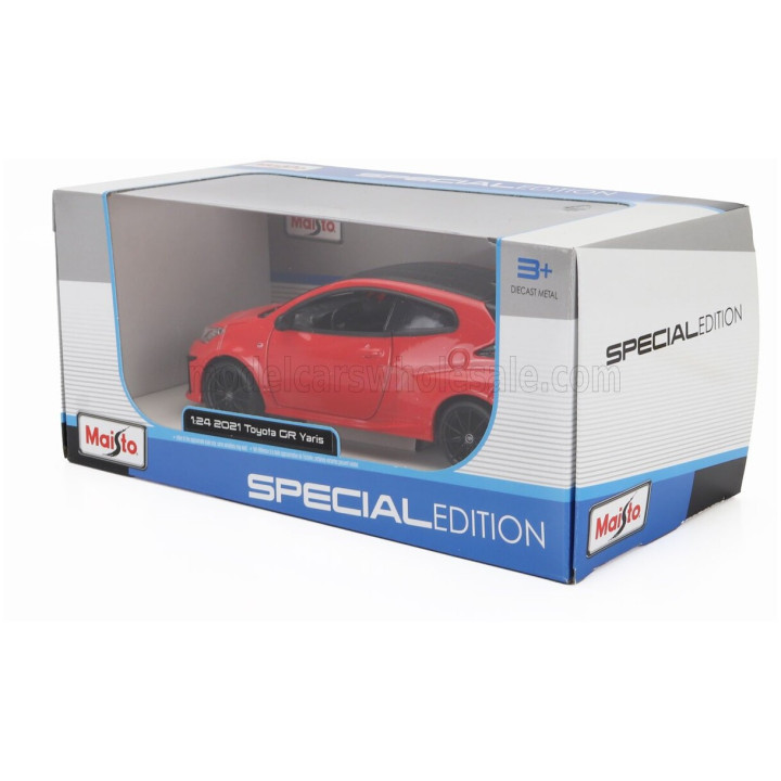 MAISTO TOYOTA YARIS GR 2021 - LIGHT RED 1/24