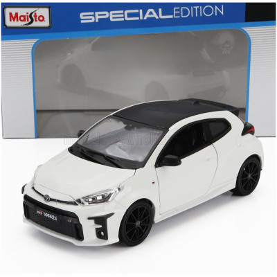 MAISTO TOYOTA YARIS GR 2021 - WHITE 1/24