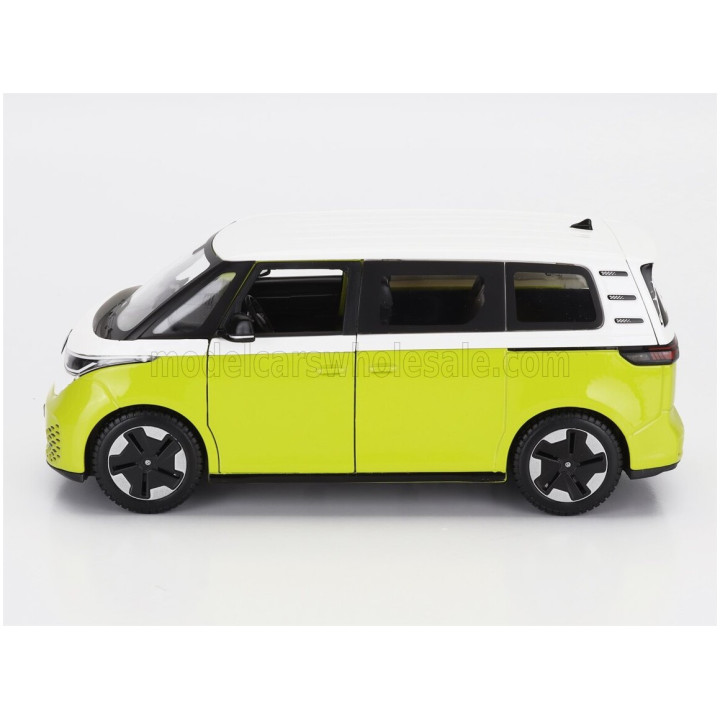 MAISTO VOLKSWAGEN ID.BUZZ MINIBUS 2023 - YELLOW WHITE 1/24