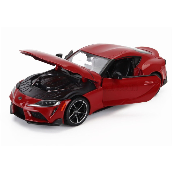 MAISTO TOYOTA SUPRA GR COUPE 2022 - RED 1/24