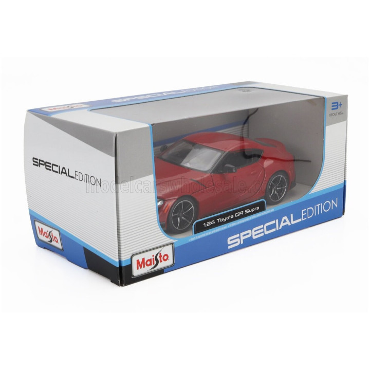 MAISTO TOYOTA SUPRA GR COUPE 2022 - RED 1/24