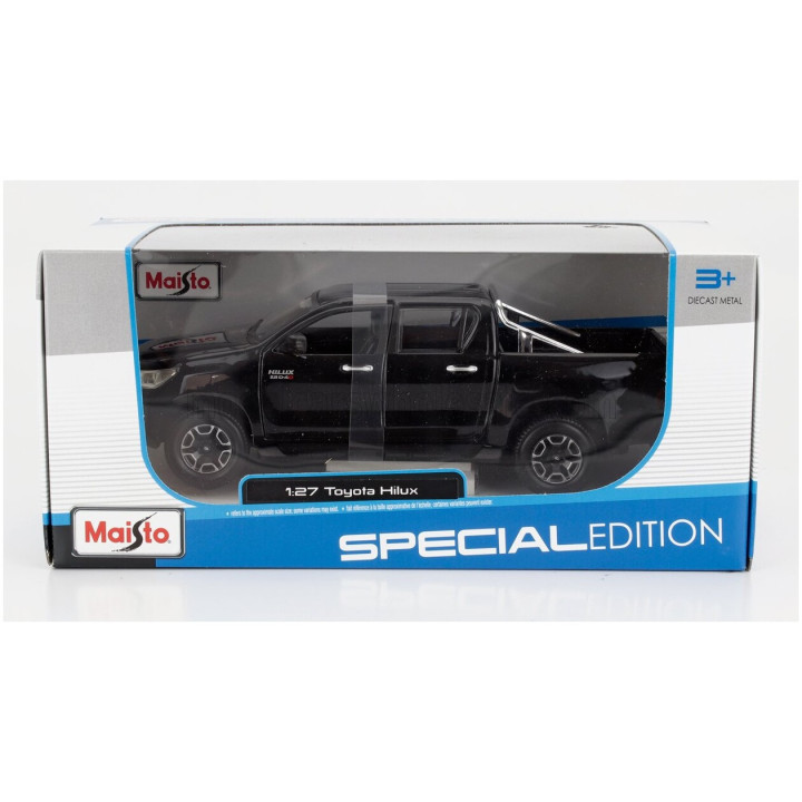 MAISTO TOYOTA HILUX PICK-UP 2021 - BLACK 1/27
