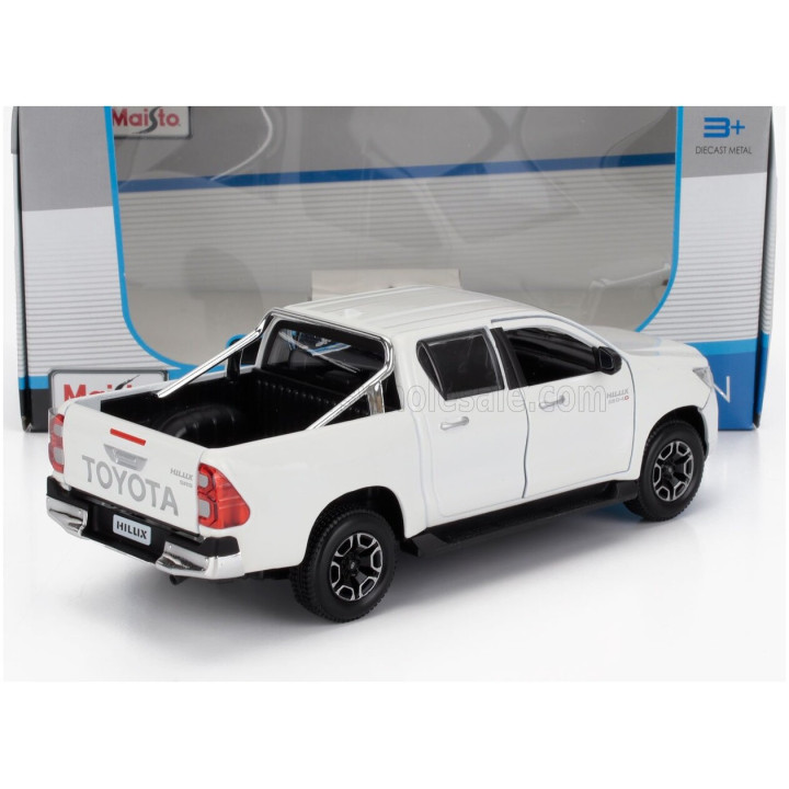 MAISTO TOYOTA HILUX PICK-UP 2021 - WHITE 1/27