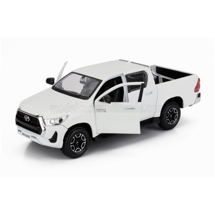 MAISTO TOYOTA HILUX PICK-UP 2021 - WHITE 1/27