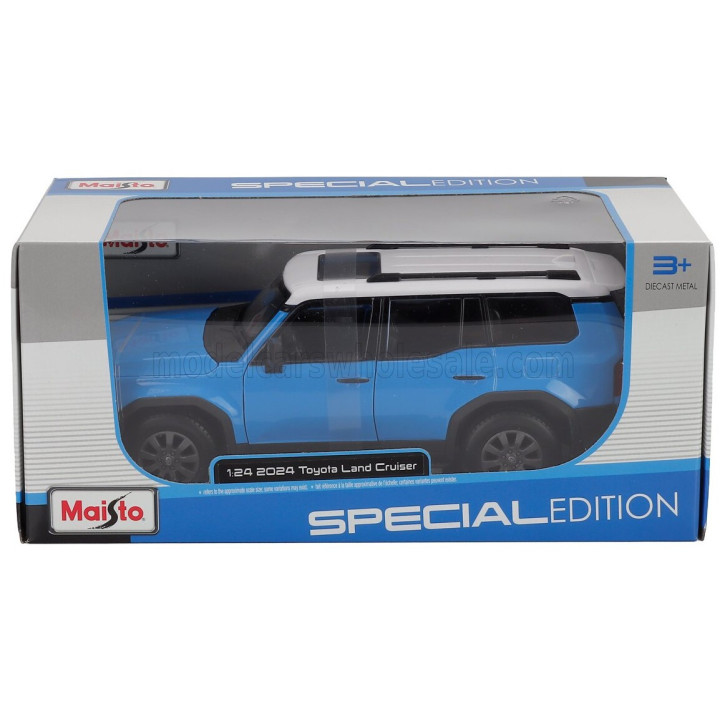 MAISTO TOYOTA LAND CRUISER 2024 - BLUE 1/24