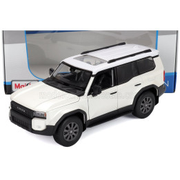 MAISTO TOYOTA LAND CRUISER 2024 - WHITE MET 1/24