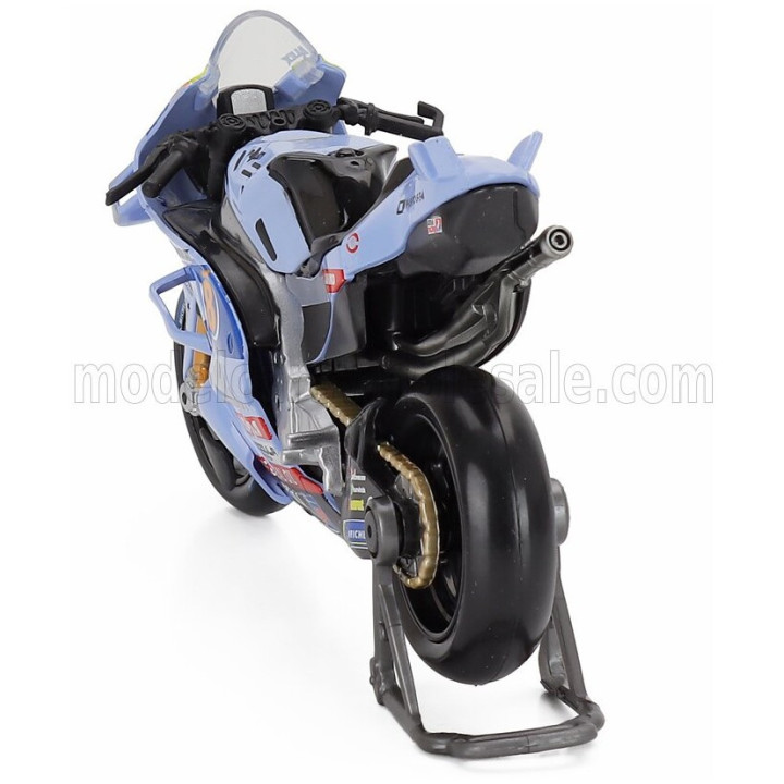 MAISTO DUCATI DESMOSEDICI GP25 TEAM GRESINI RACING N 73 MOTOGP SEASON 2025 ALEX MARQUEZ - LIGHT BLUE 1/18