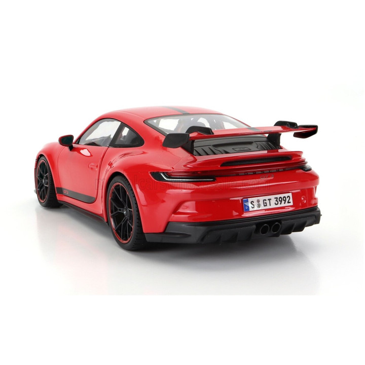 MAISTO PORSCHE 911 992 GT3 COUPE 2022 - RED 1/18