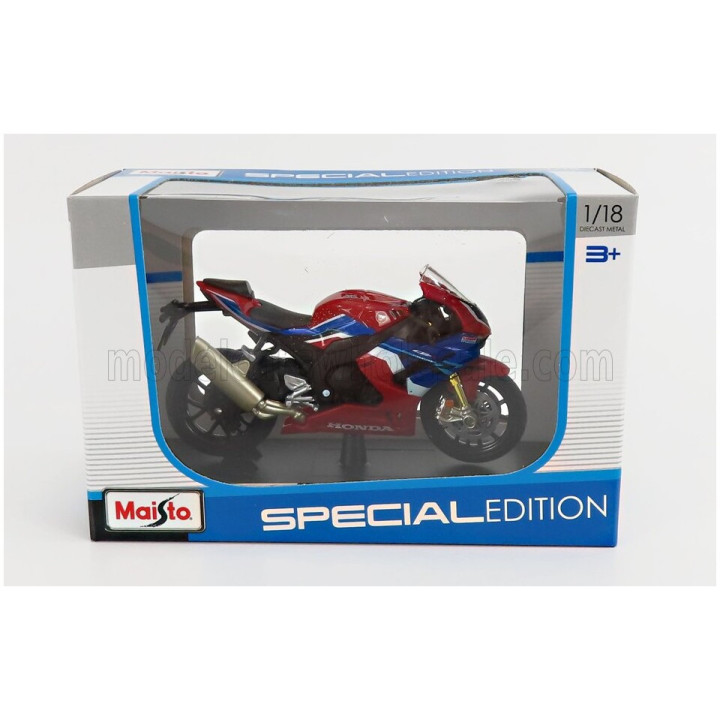 MAISTO HONDA CBR 1000RR-R FIREBLADE SP 2020 - RED BLUE 1/18