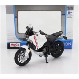 MAISTO DUCATI DESERTX 2022 - WHITE BLACK 1/18