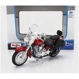 MAISTO YAMAHA ROAD STAR 2001 - RED SILVER 1/18