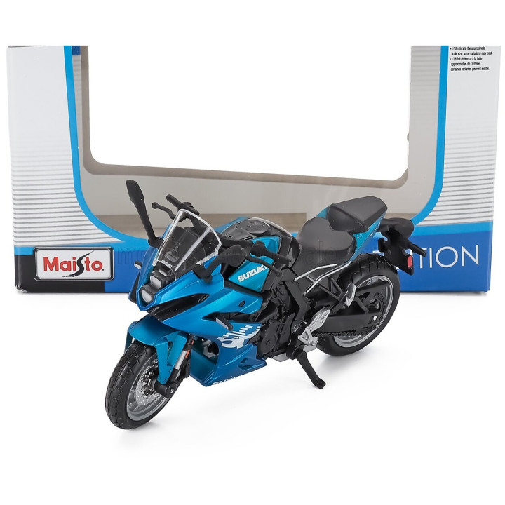 MAISTO SUZUKI GSX-8R 2024 - BLUE MET 1/18