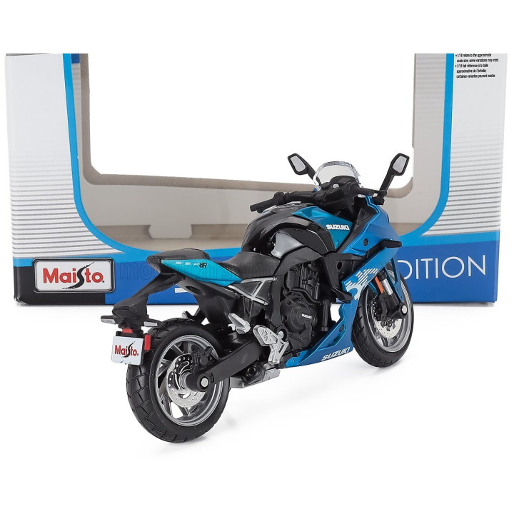 MAISTO SUZUKI GSX-8R 2024 - BLUE MET 1/18