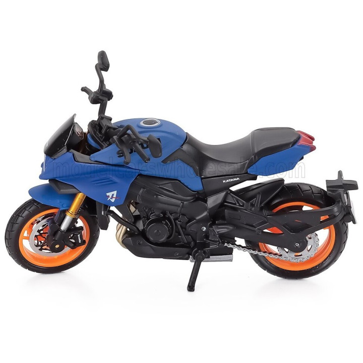 MAISTO SUZUKI KATANA 2024 - MATT BLUE 1/18