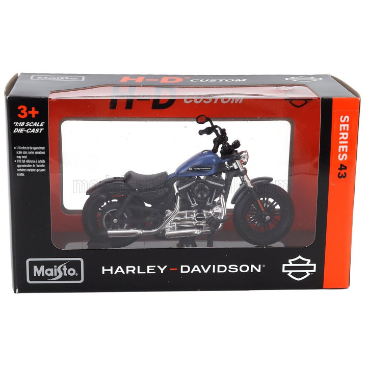 MAISTO HARLEY DAVIDSON FORTY-EIGHT SPECIAL 2022 - BLUE BLACK 1/18