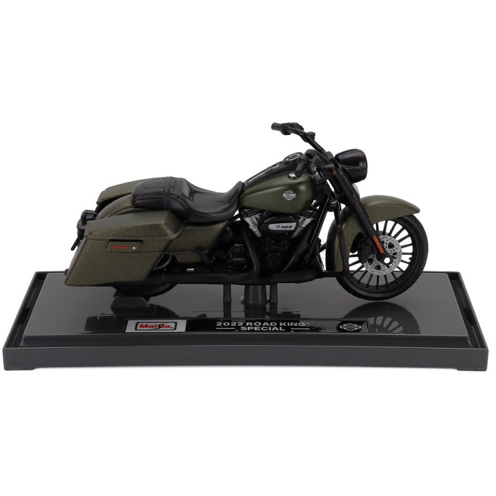 MAISTO HARLEY DAVIDSON SPORTSTER IRON 883 2022 - GREY 1/18