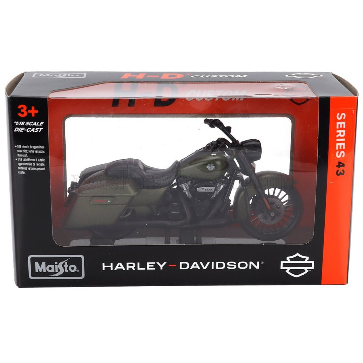 MAISTO HARLEY DAVIDSON SPORTSTER IRON 883 2022 - GREY 1/18