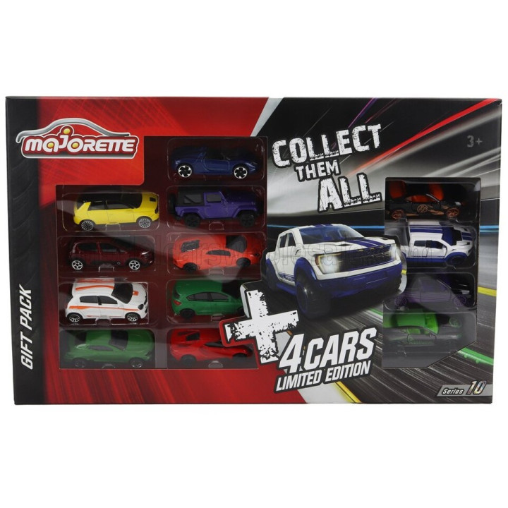 MAJORETTE LAMBORGHINI SET ASSORTMENT 13 CARS PIECES - VARIOUS 1/64