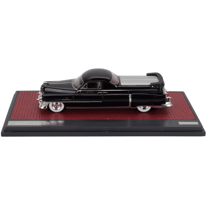 MATRIX SCALE MODELS CADILLAC PROFESSIONAL S&S FLORENTINE FLOWER 1951 - BLACK 1/43