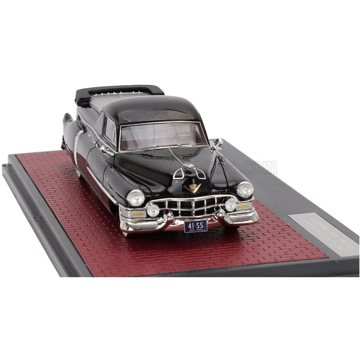 MATRIX SCALE MODELS CADILLAC PROFESSIONAL S&S FLORENTINE FLOWER 1951 - BLACK 1/43