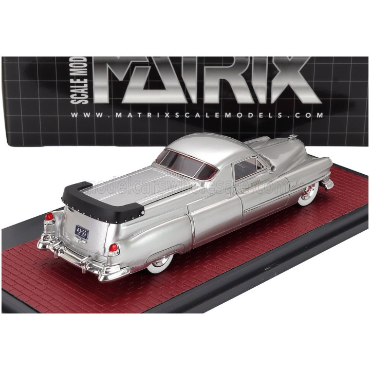 MATRIX SCALE MODELS CADILLAC PROFESSIONAL S&S FLORENTINE FLOWER 1951 - SILVER 1/43